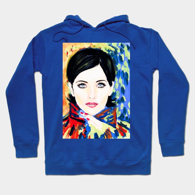 Isabella Rossellini Hoodie by Svetlana Pelin